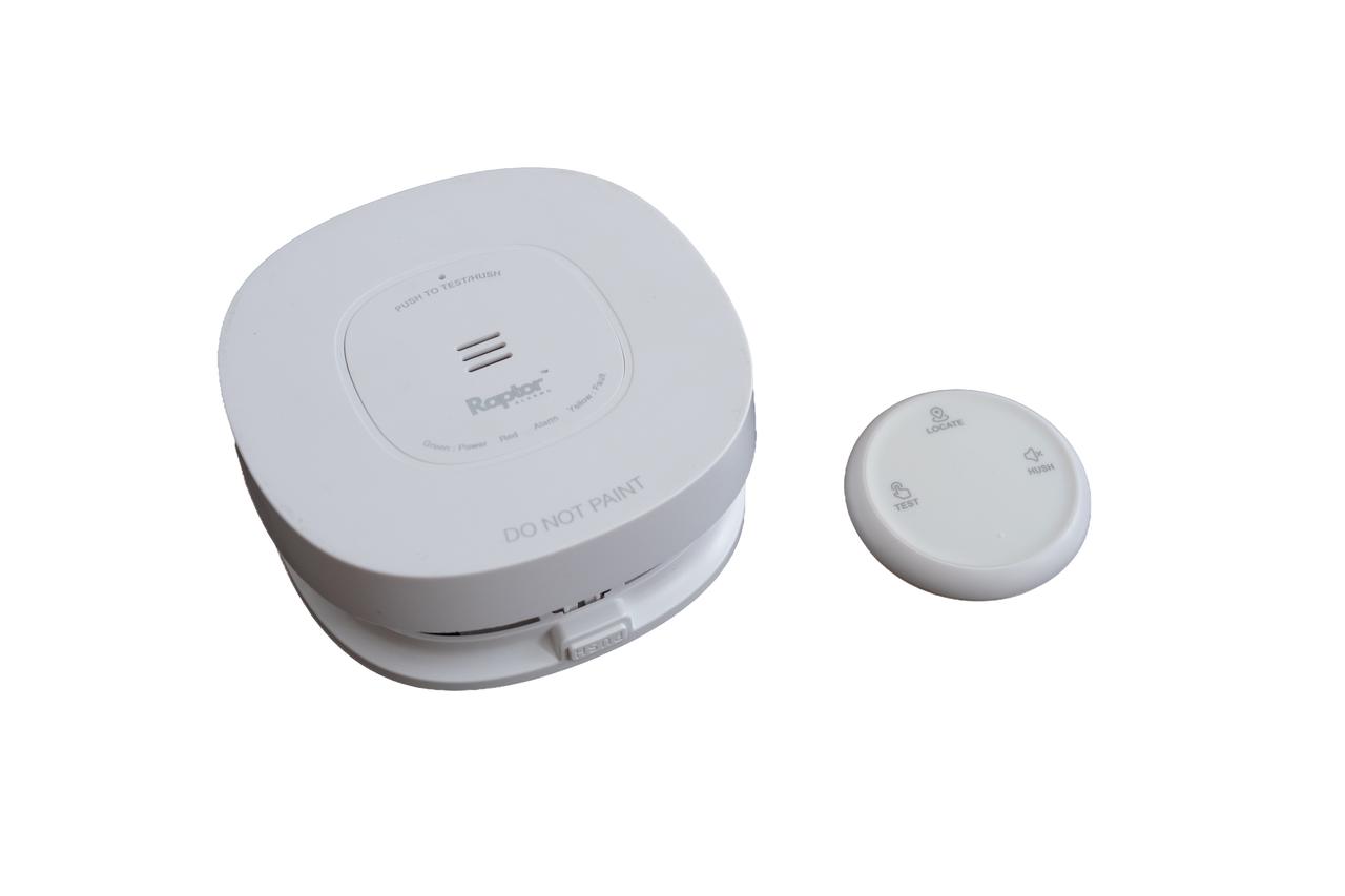 Smoke alarm with controller
