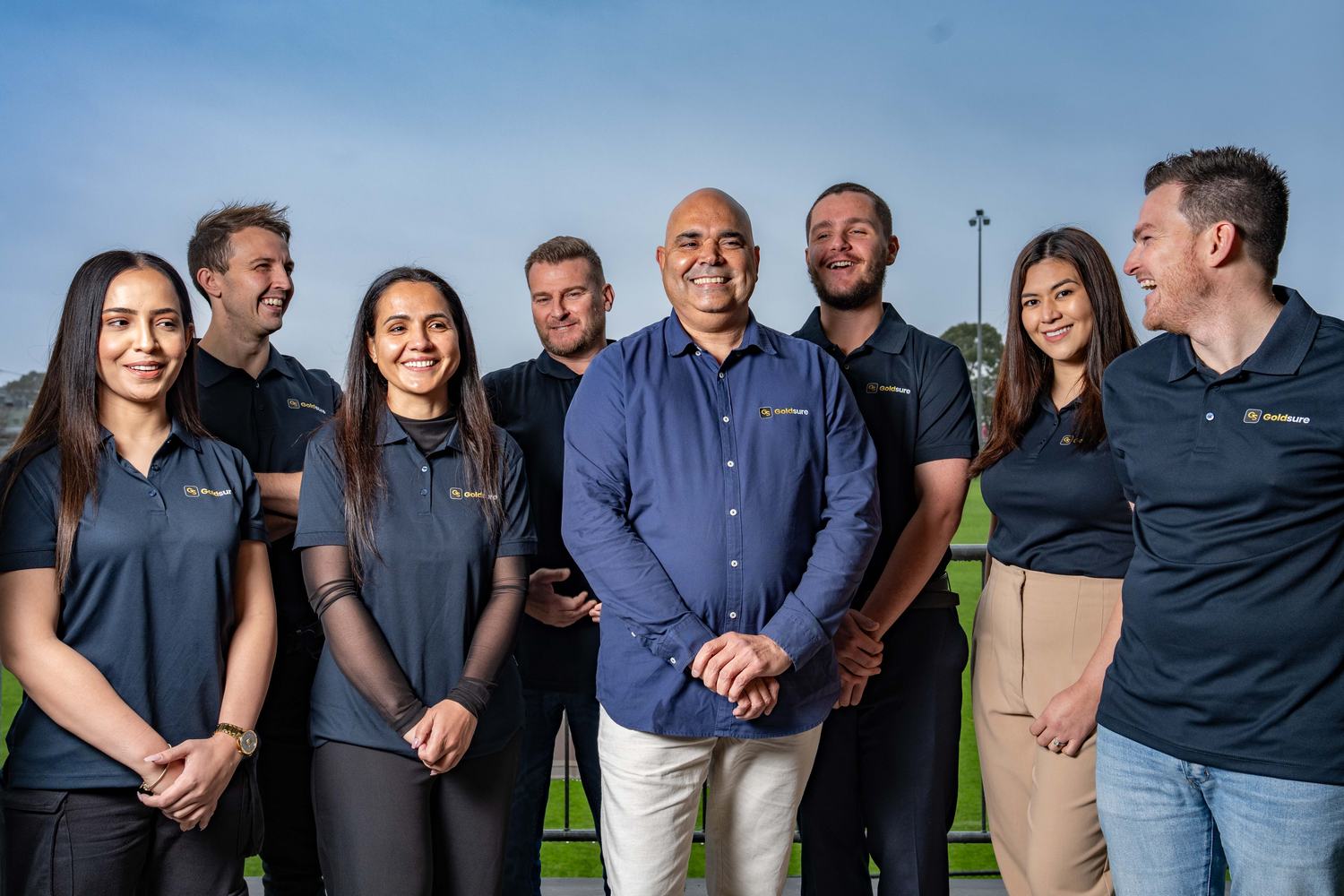 The Goldsure team, licensed Queensland electricians